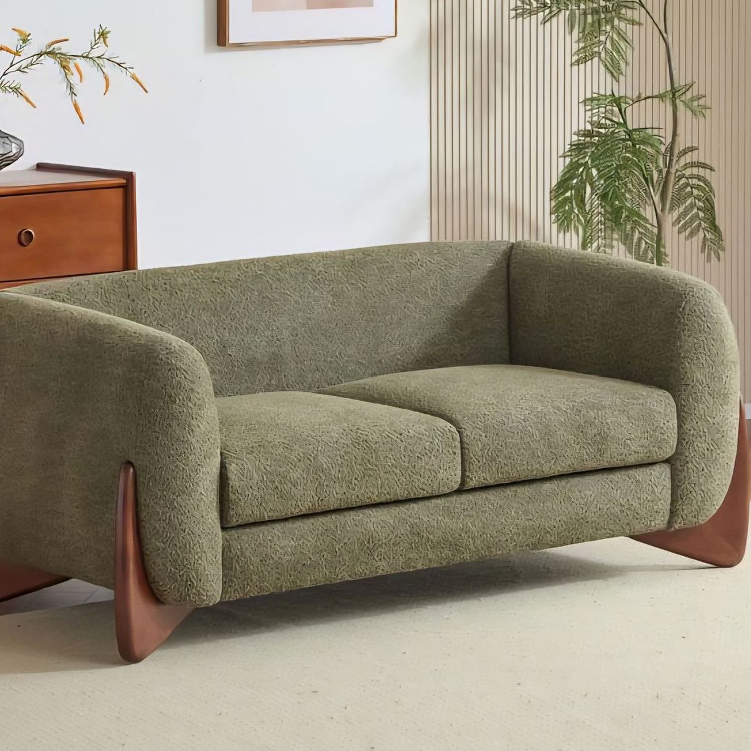 Rosewood Loveseat — view 3