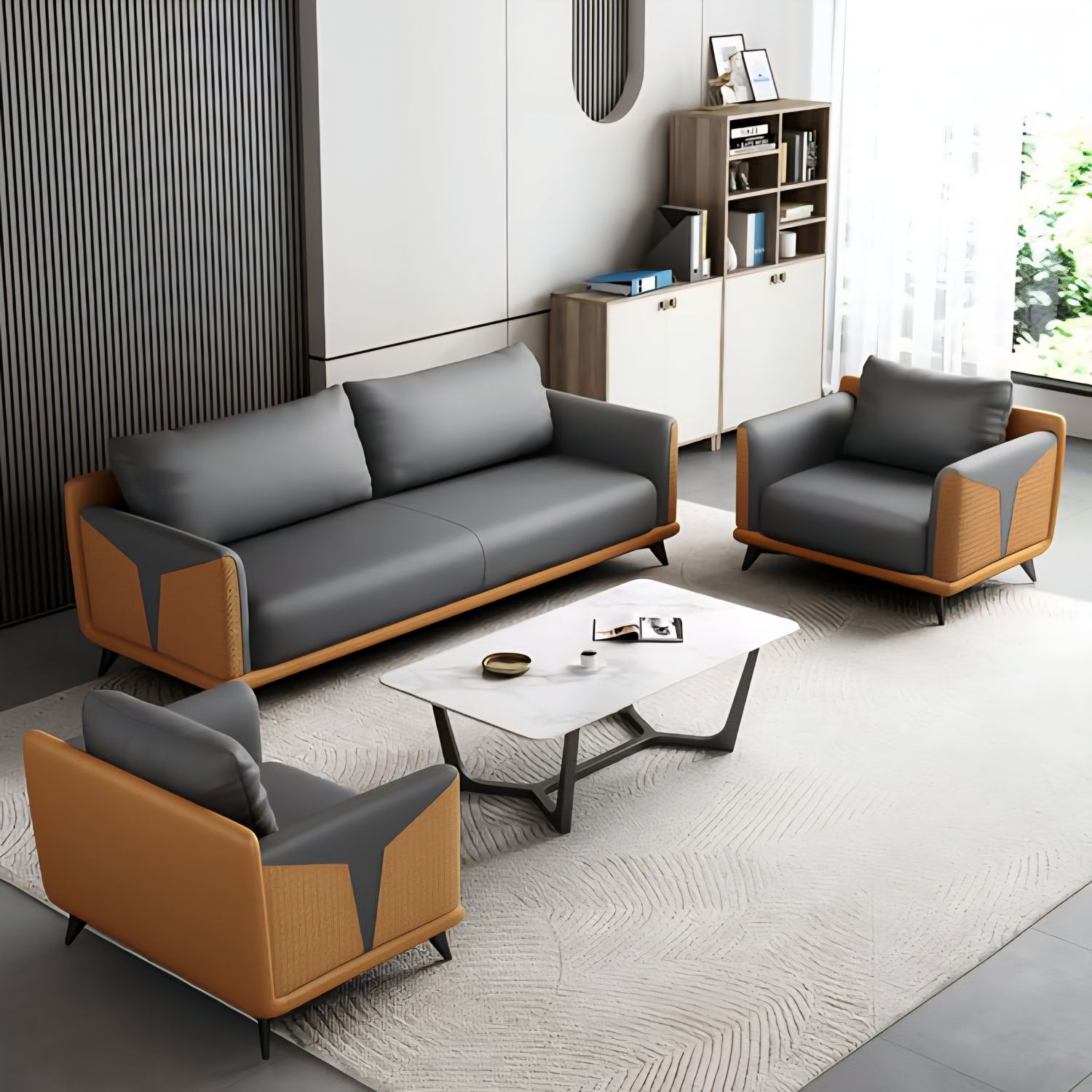 Bellview 3+1+1 Sofa Set