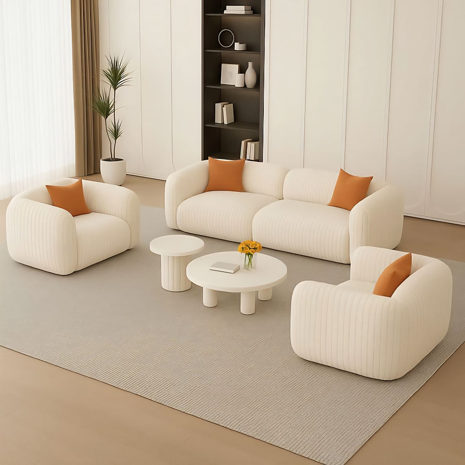 Rutledge 3+1+1 Sofa Set