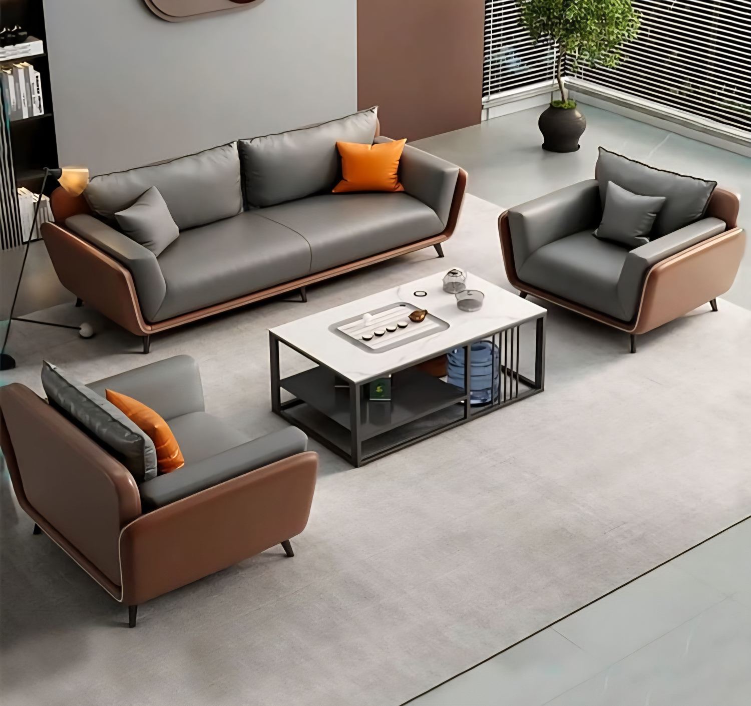 Hollis 3+1+1 Sofa Set