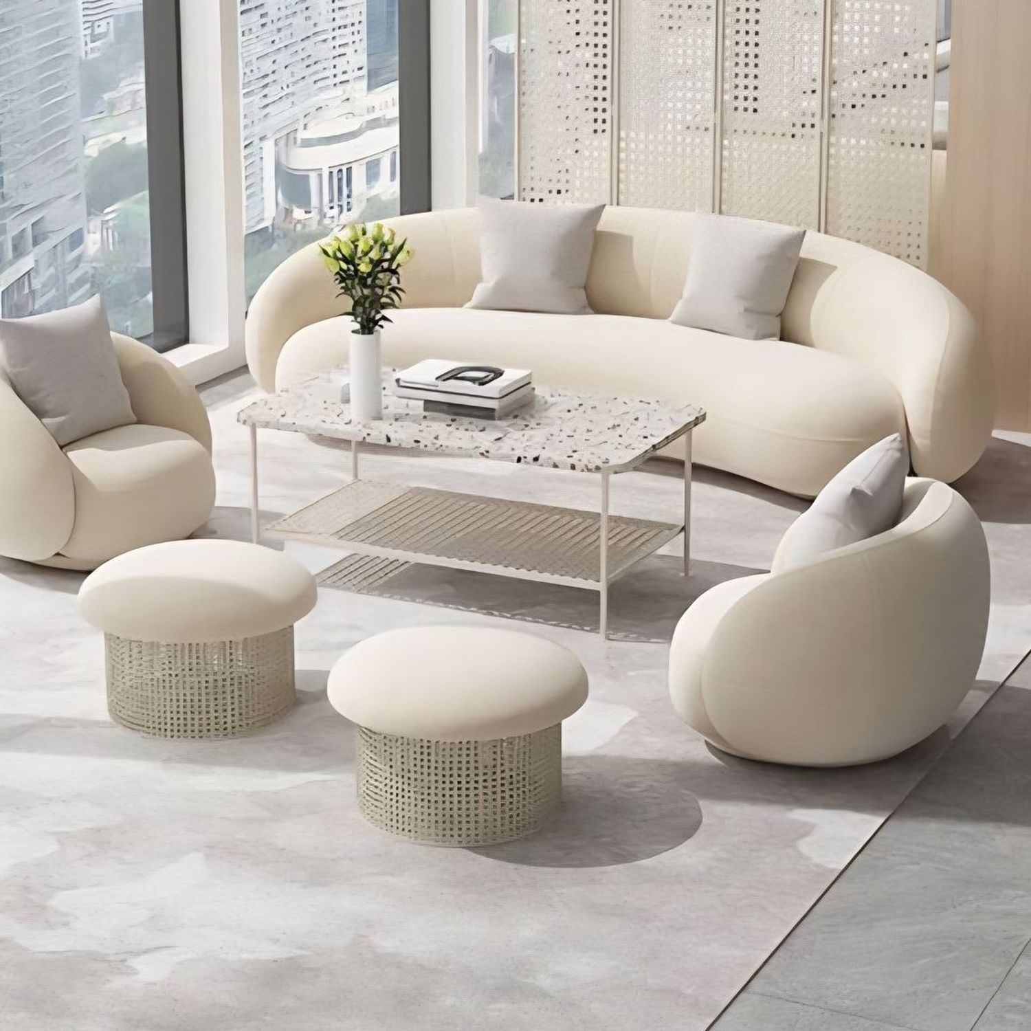 Fenwick 3+1+1 Sofa Set — view 3
