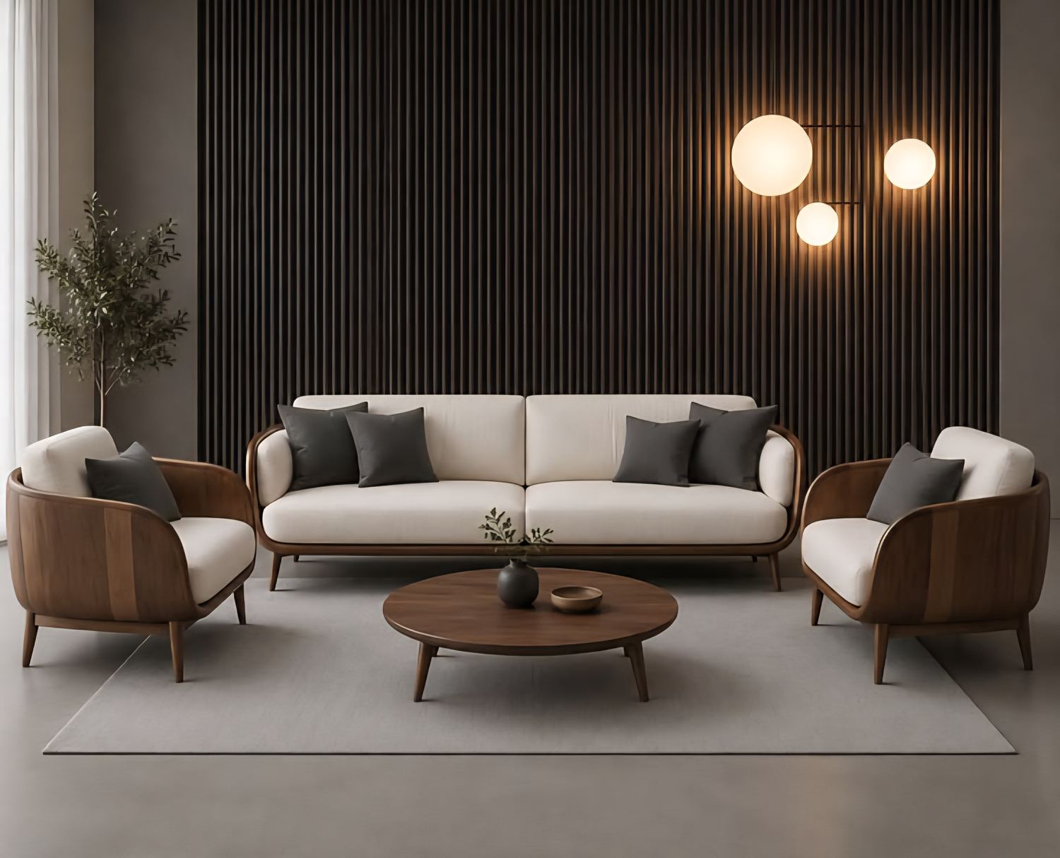Camden 3+1+1 Sofa Set