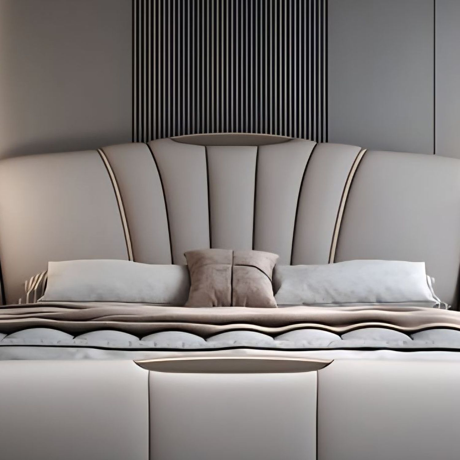 Larkspur Upholstered Bed — view 2
