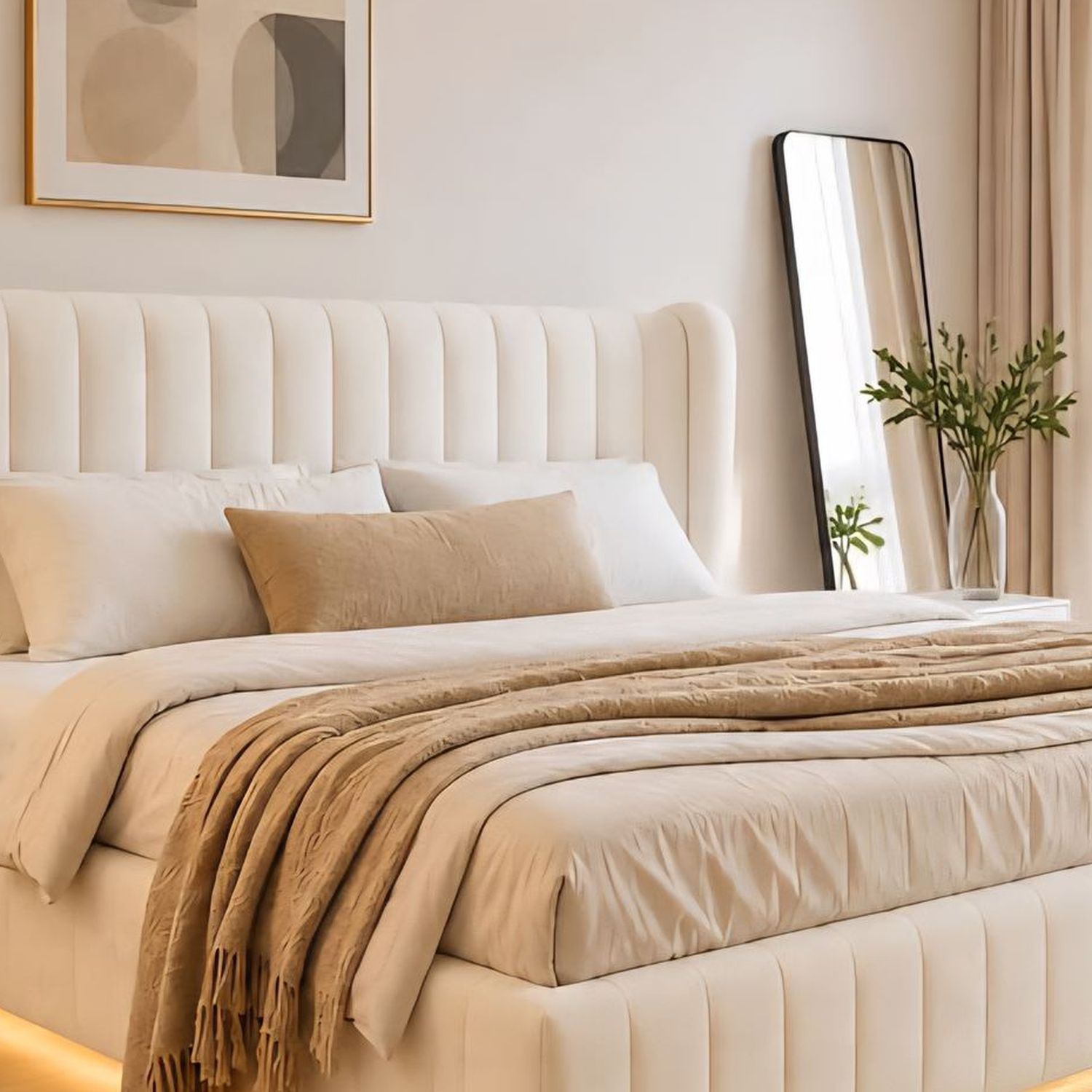 Windermere Upholstered Bed — view 2