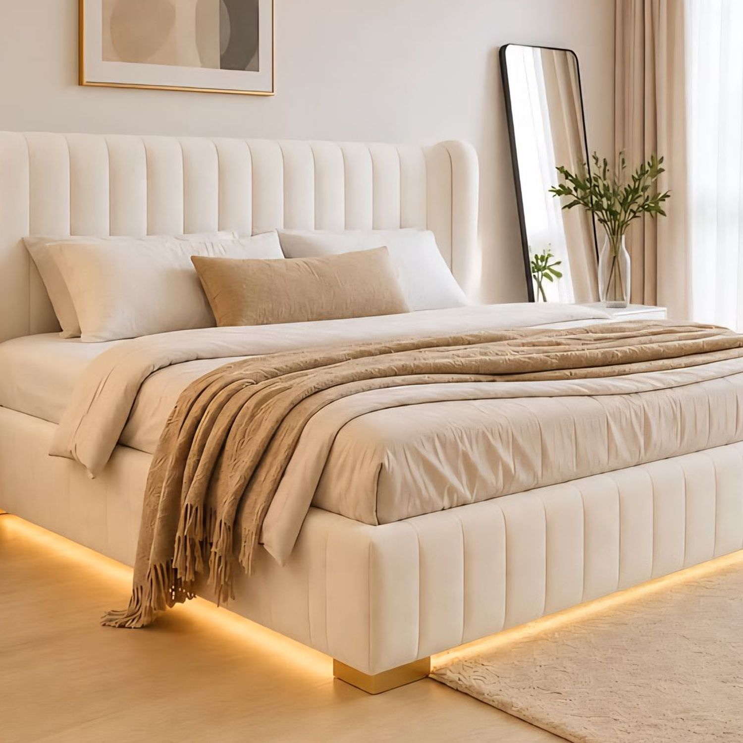 Windermere Upholstered Bed — view 3