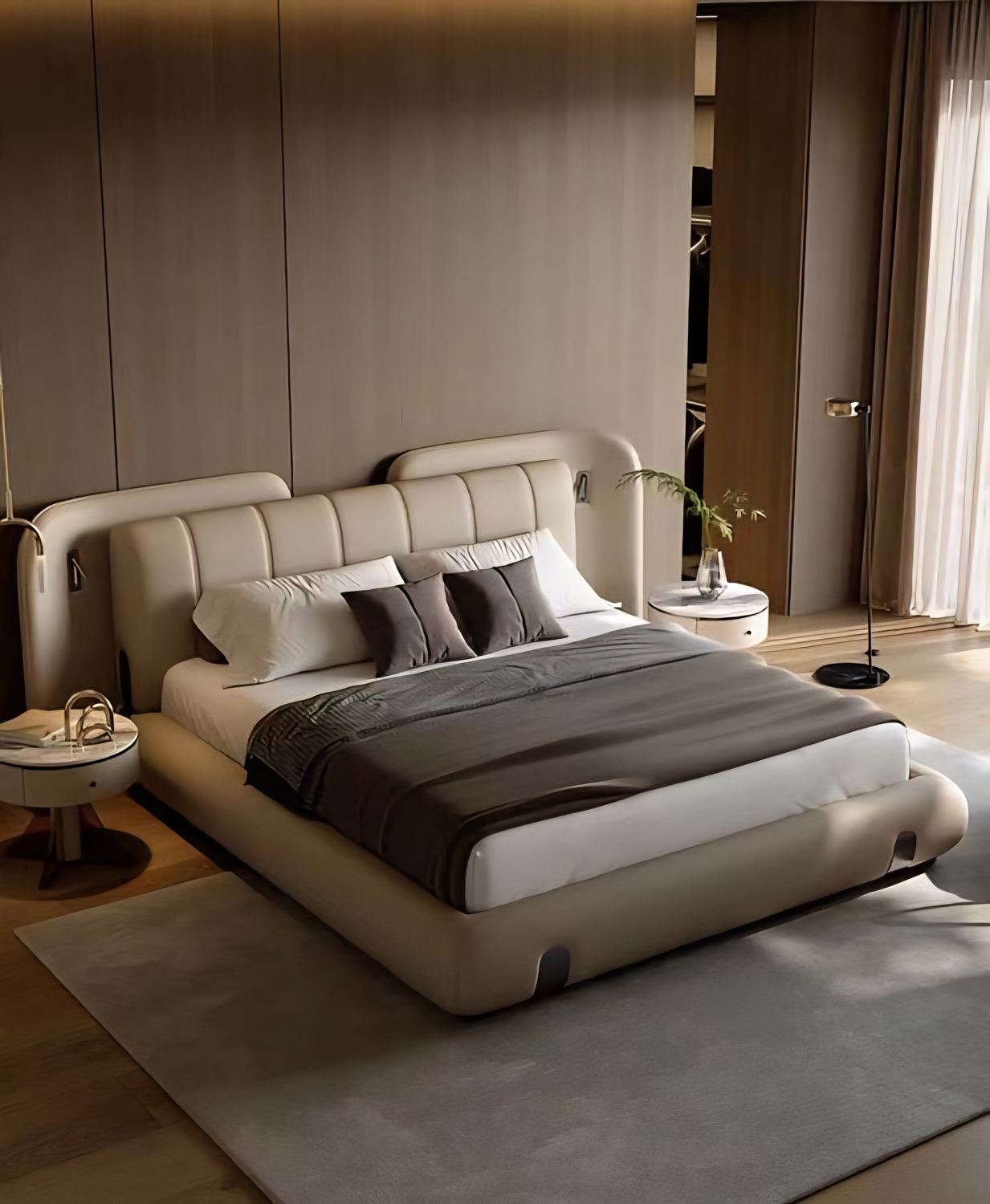 Castellan Upholstered Bed