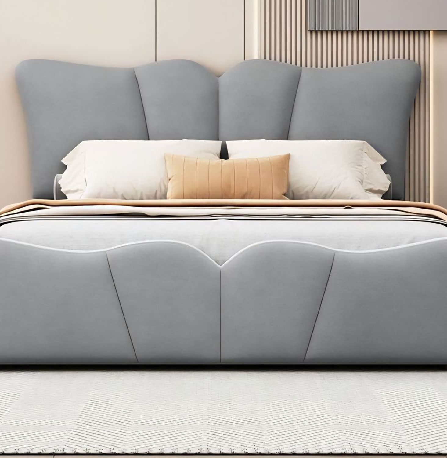 Ashcombe Upholstered Bed — view 3