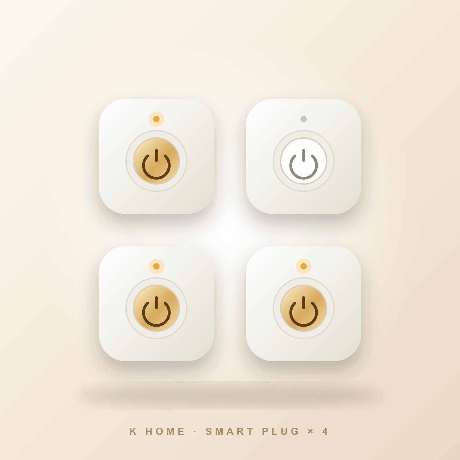 K Home Smart Plug (Pack of 4)