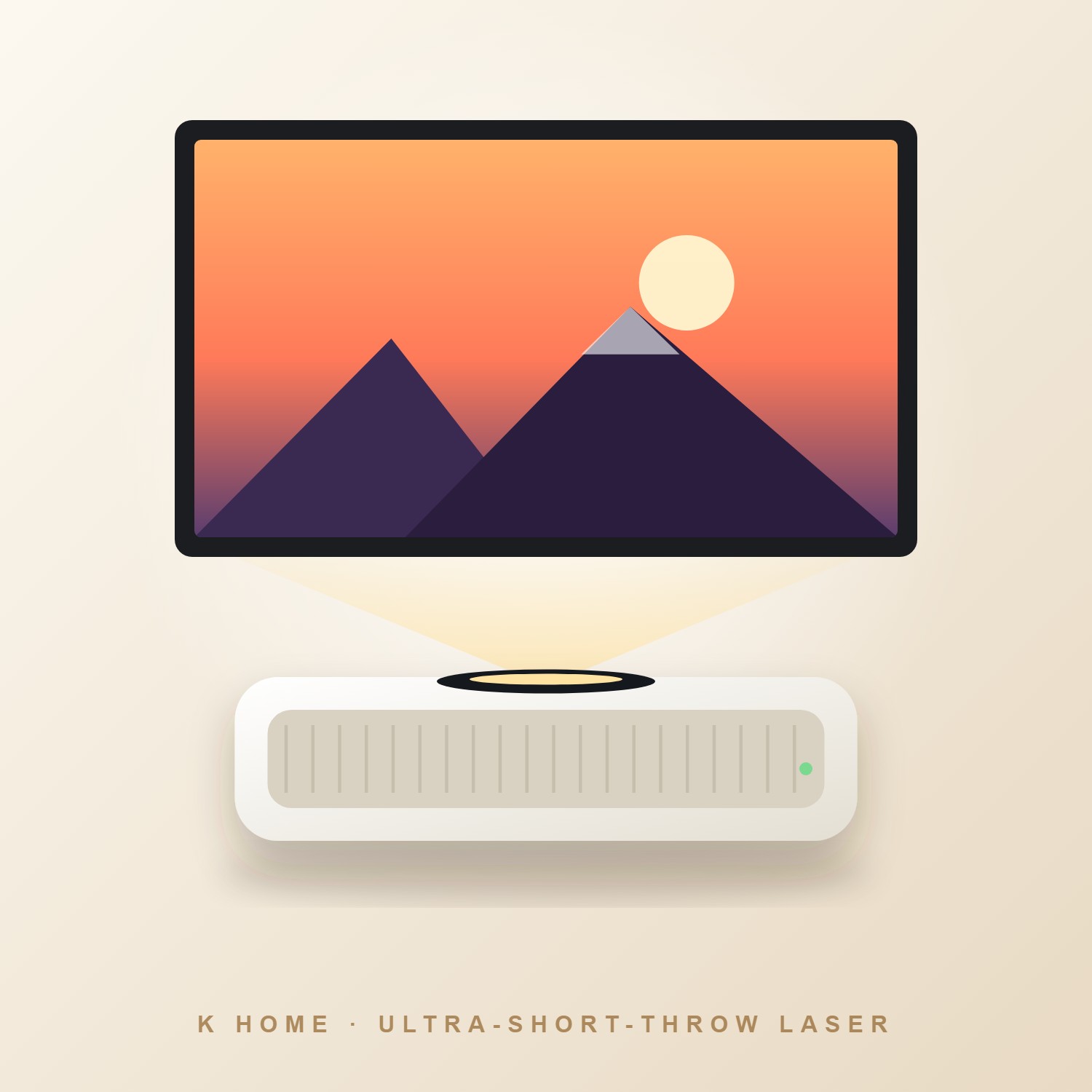 K Home Ultra-Short-Throw Laser Projector