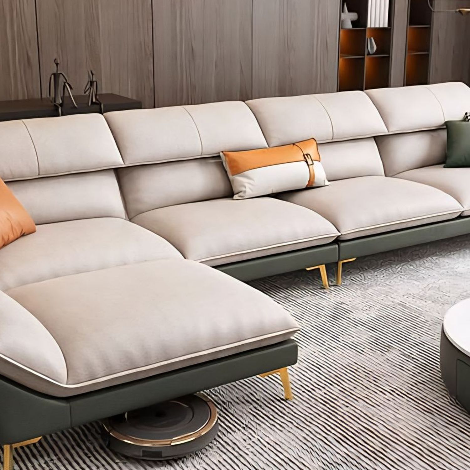 Halston L-Shape Sectional — view 2
