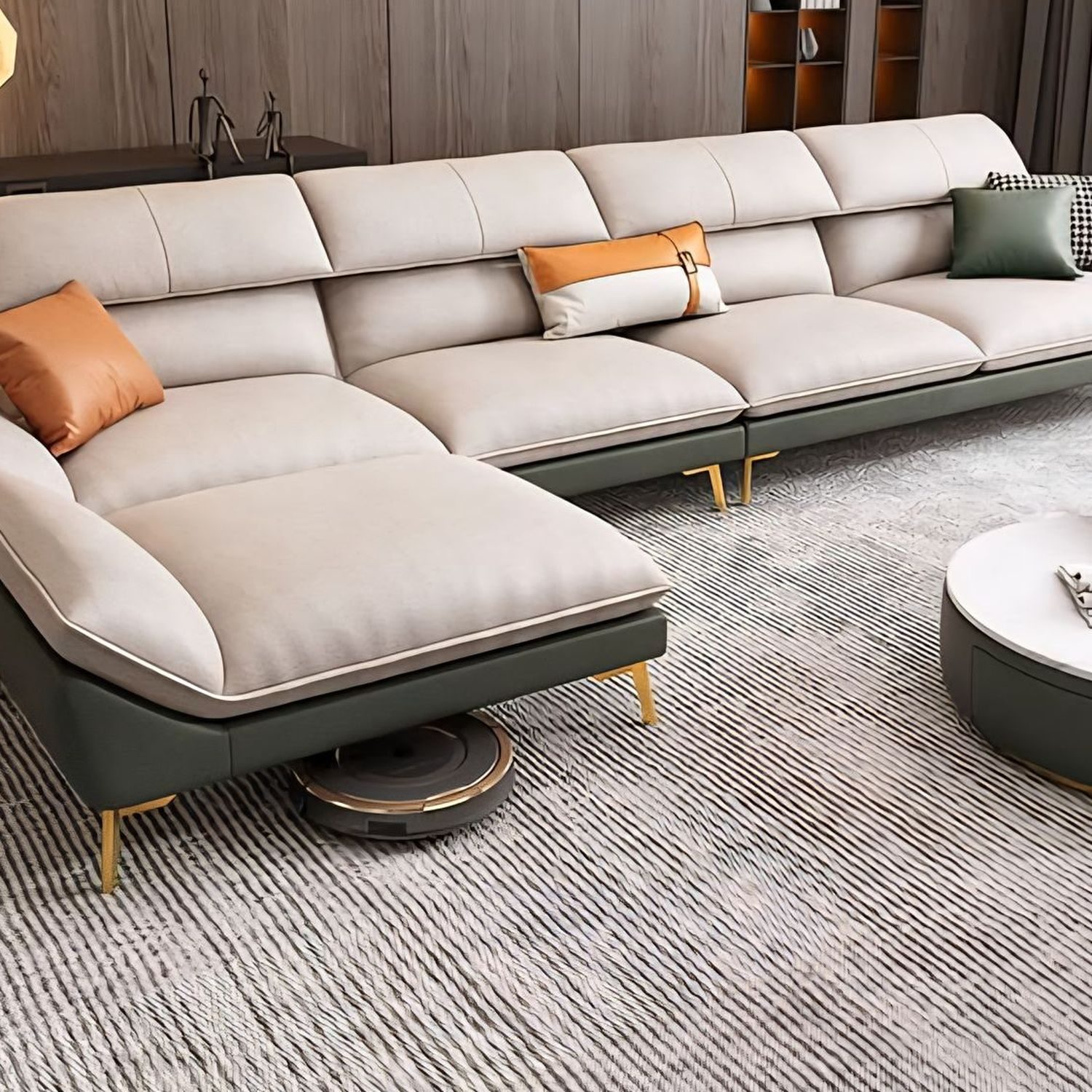 Halston L-Shape Sectional — view 3