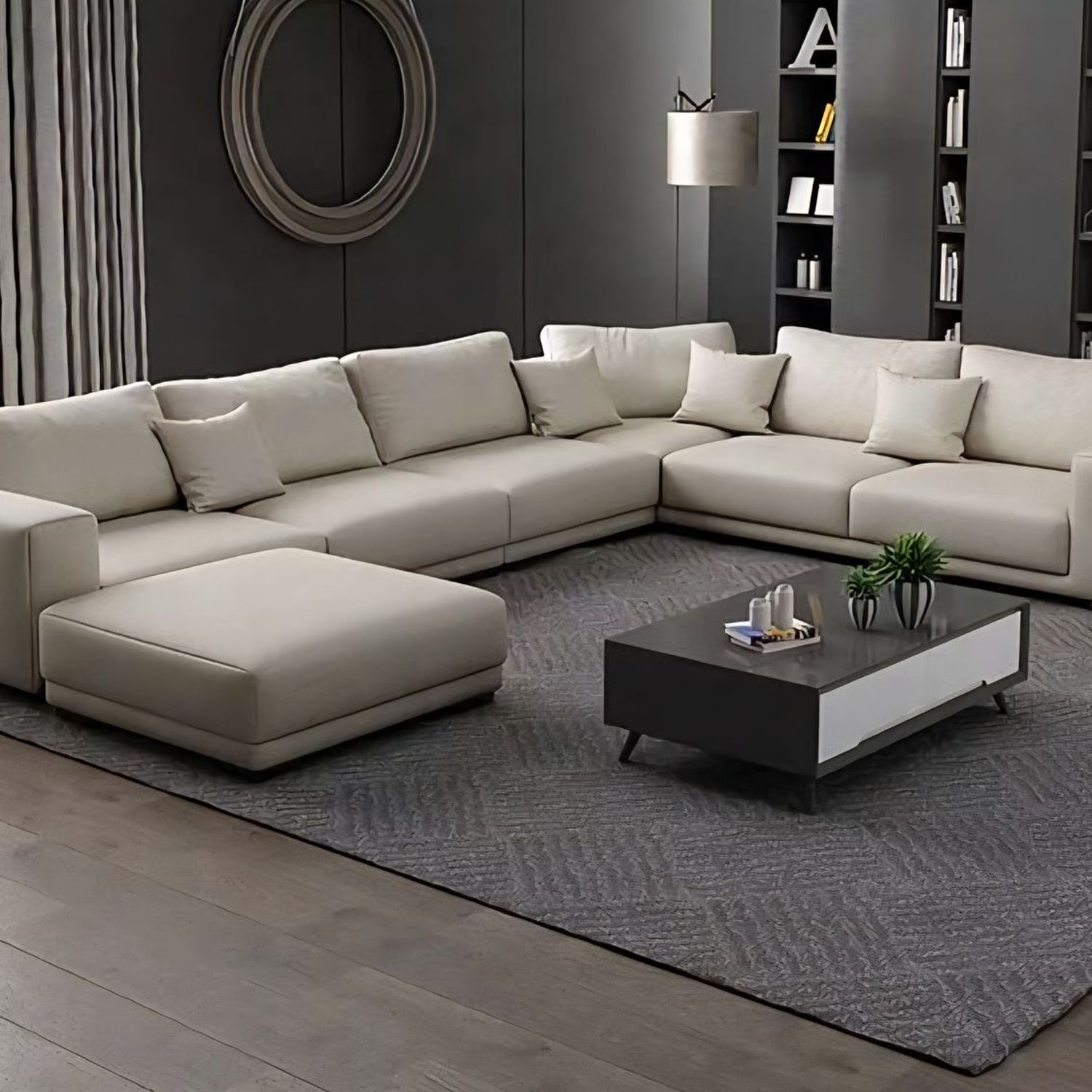 Solace U-Shape Sectional — view 3