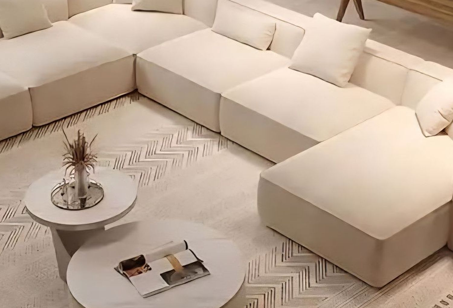 Willowmere U-Shape Sectional — view 2