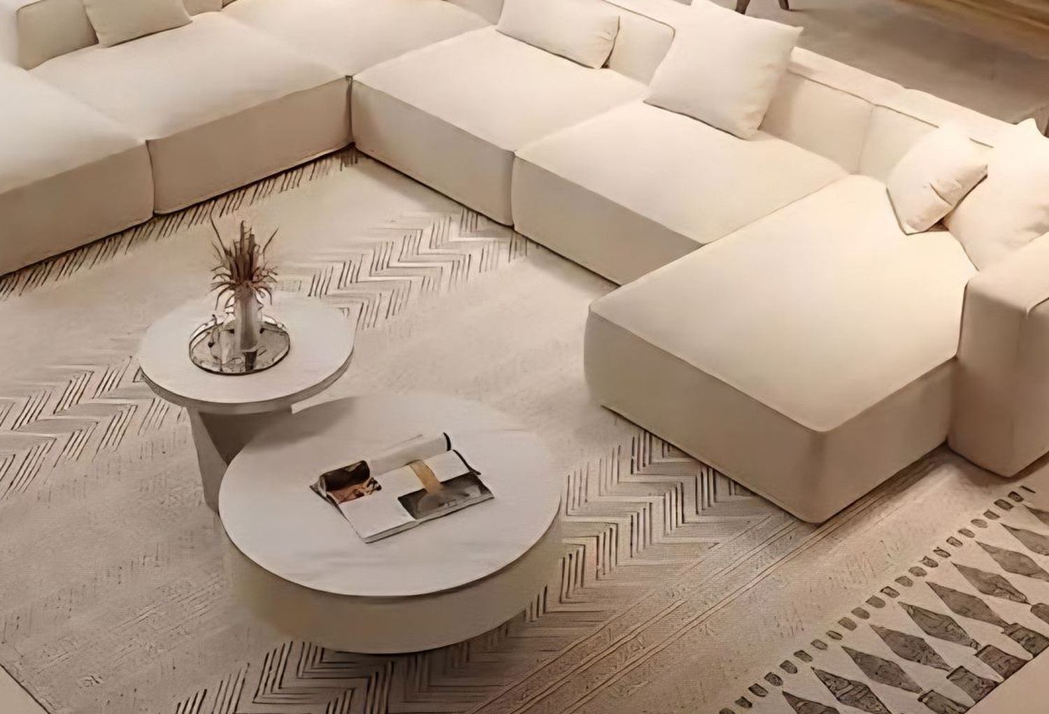 Willowmere U-Shape Sectional — view 3