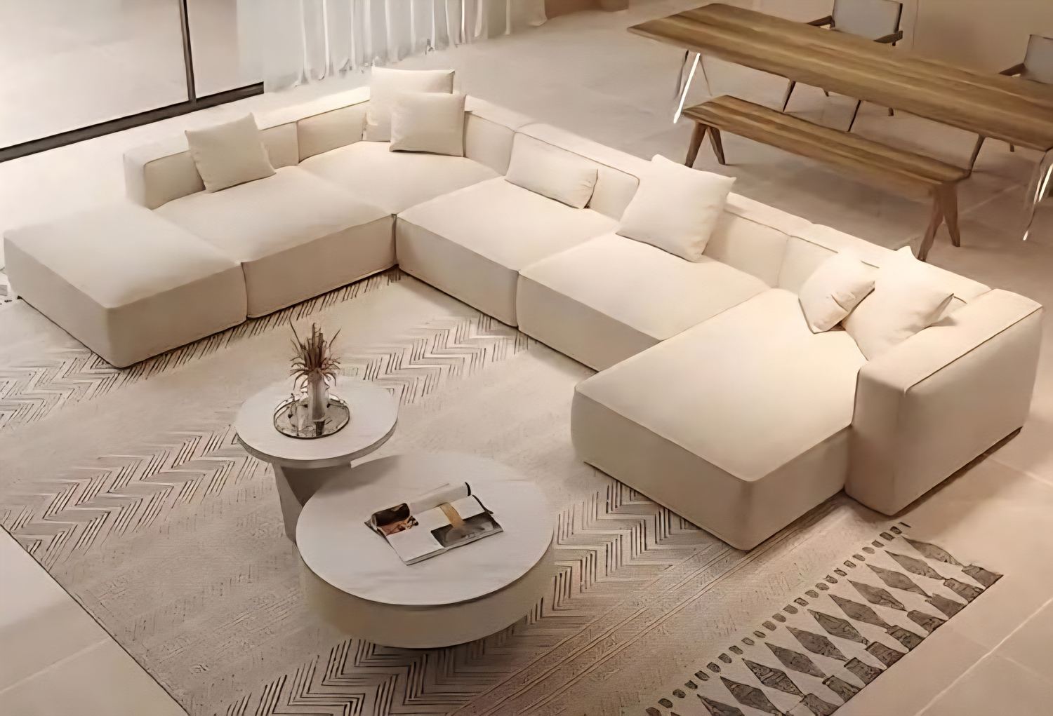 Willowmere U-Shape Sectional