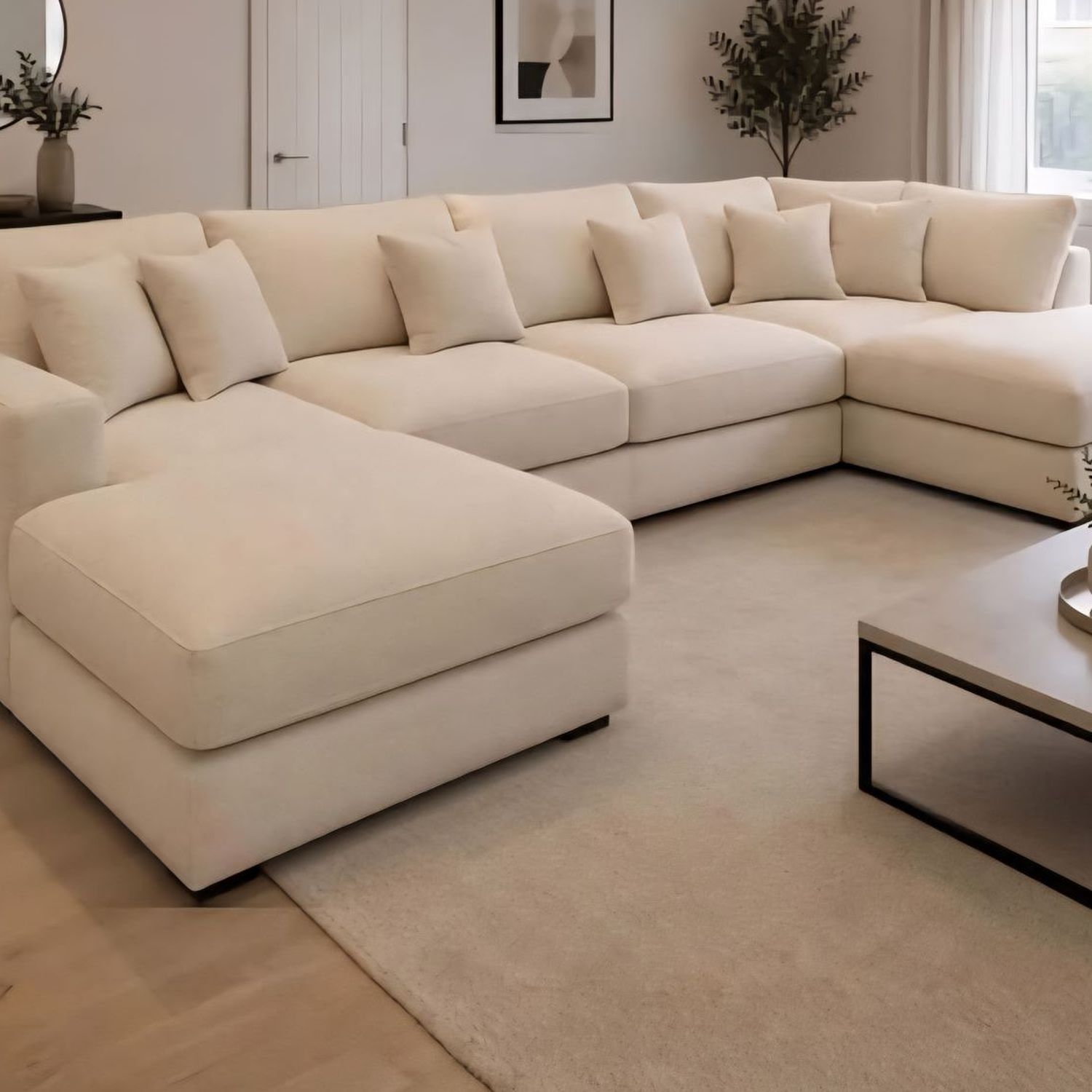 Castellan U-Shape Sectional — view 3