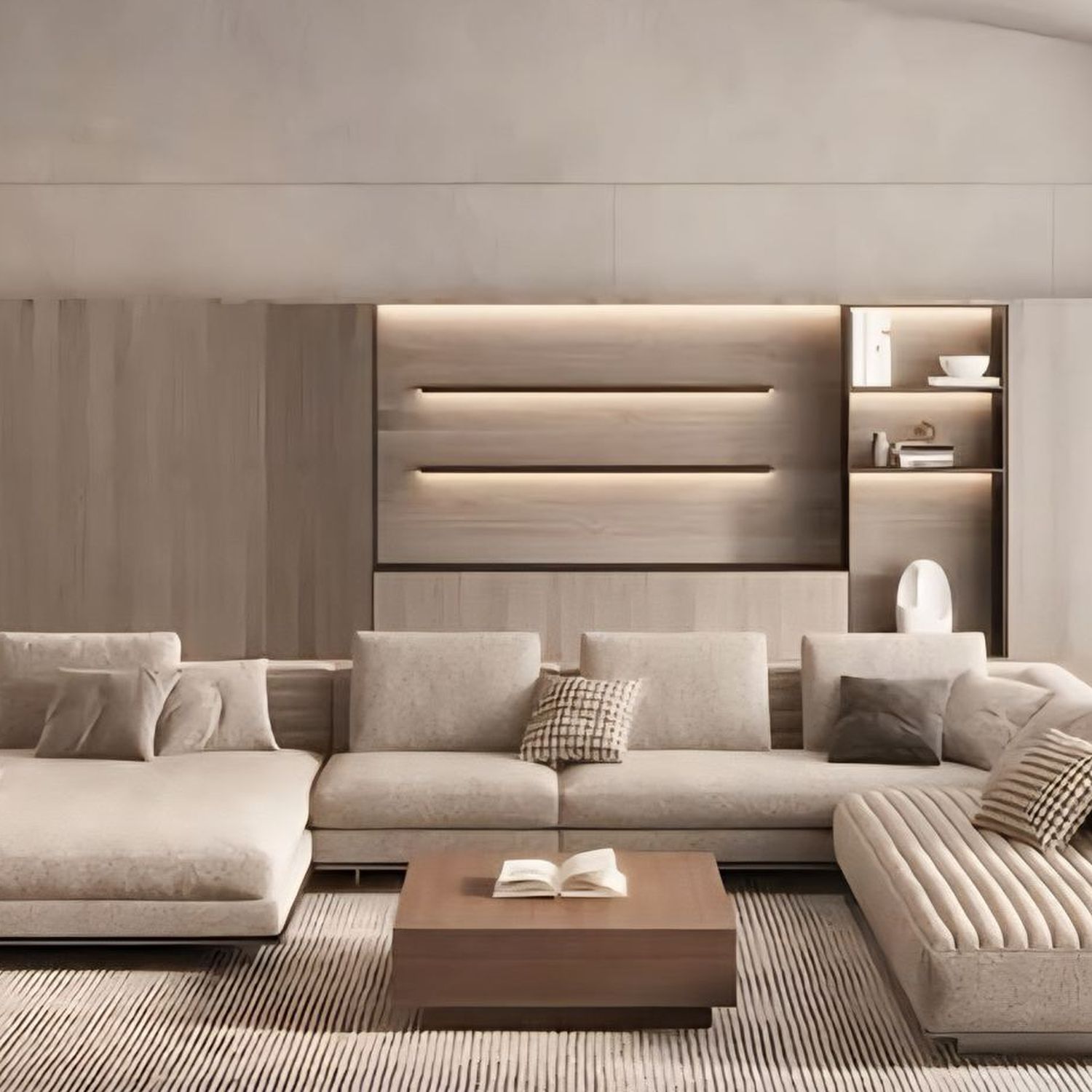 Rowanwood U-Shape Sectional — view 2