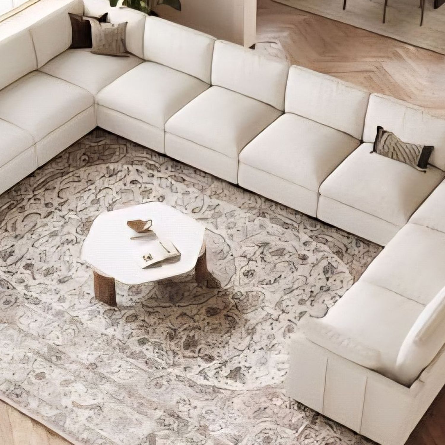 Dunmore U-Shape Sectional — view 2