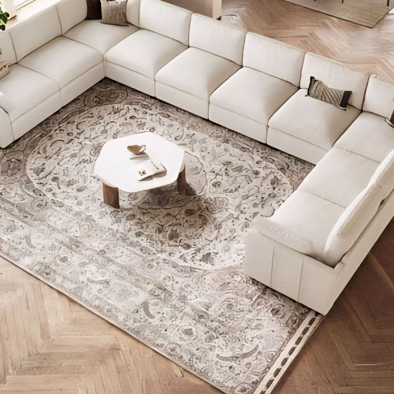Dunmore U-Shape Sectional — view 3