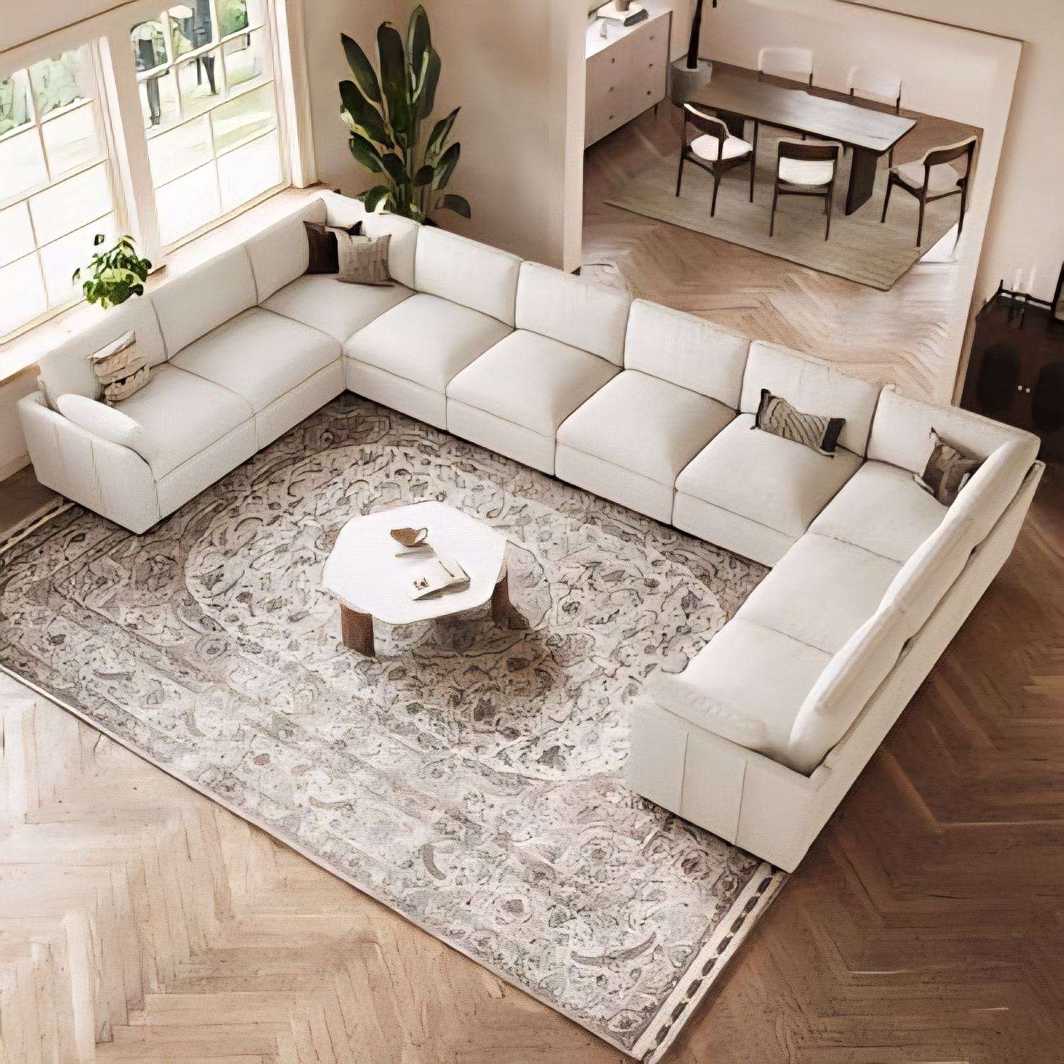 Dunmore U-Shape Sectional