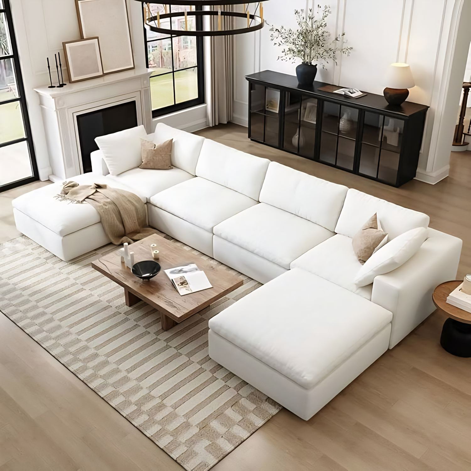 Hollowfield U-Shape Sectional